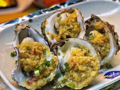 烤一口蚝-路边摊小炉子烧烤