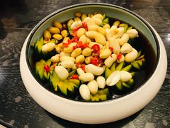 酸辣花仁缀黄瓜-夜宴江景餐厅