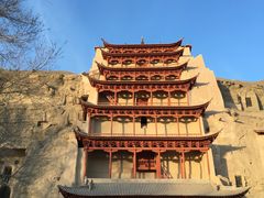 景点&nbsp;第96窟九层楼-敦煌莫高窟