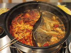 云南菌菇鸳鸯锅-郭铁柱·泥炉老火锅(江北龙湖天街店)