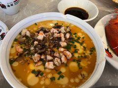鲜虾冬菇蒸水蛋-达叔香味海鲜(海棠68环球美食街店)