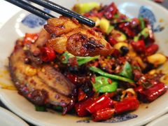 蒜苗回锅肉-潇湘阁(望京SOHO店)