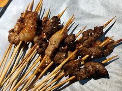 -路边摊小炉子烧烤