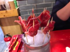 牙签鹅郡片-谭鸭血老火锅(慈云寺店)