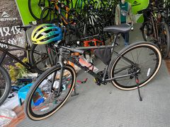 -道路口单车爱瓦士dahon大行