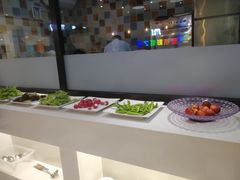 自助调料区-梦航彩虹之约自助餐厅(华府天地店)