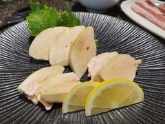 清酒鹅肝-正苑26年海鲜烤肉•牛尾汤汤饭(东港店)
