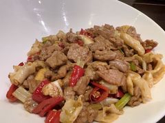 牛肉炒鱼肚-茶叁酒肆·楚味江湖(菱角湖店)