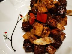 杏鲍菇牛肉粒-月坛宾馆-聚仙楼餐厅