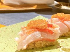 金目鲷手握配苹果泥-一阳寿司(麦子街店)