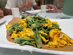 鲜刺嫩芽炒笨鸡蛋-吉林省林业宾馆-餐厅