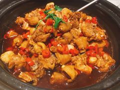 江西三杯鸡-千百味红餐厅·江西菜(绿地双子塔店)