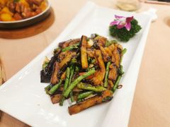 紫苏豆角炒茄子-宝园酒家(美林M·LIVE天地东座店)