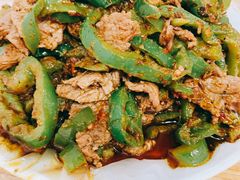 孜然炒肉-马鑫胜夜宵肉丸胡辣汤