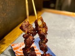 串烤糖醋排骨-探鱼·鲜青椒爽麻烤鱼(银泰城店)