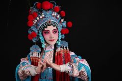 -胭脂猫京剧摄影