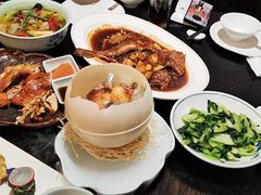 温式黄鱼烧年糕-柒园·三十年创意杭帮菜(龙湖滨江天街店)