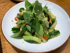 荆芥拌黄瓜-必点海鲜·鲅鱼水饺(鞍山西道店)