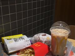 不素之霸牛肉堡三件套-麦当劳(台山万达店)