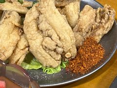 椒盐龙头鱼-福州人铭小吃