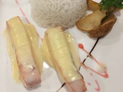 芝士焗三文鱼-新君悦国际酒店