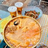 🔥【泰味十足】这家火锅店的冬阴功汤底绝