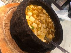 石锅鸡汤豆腐-绿茶餐厅(朝阳大悦城店)