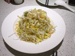 菜心拌蜇皮-船歌·鱼水饺青岛菜(金狮广场店)
