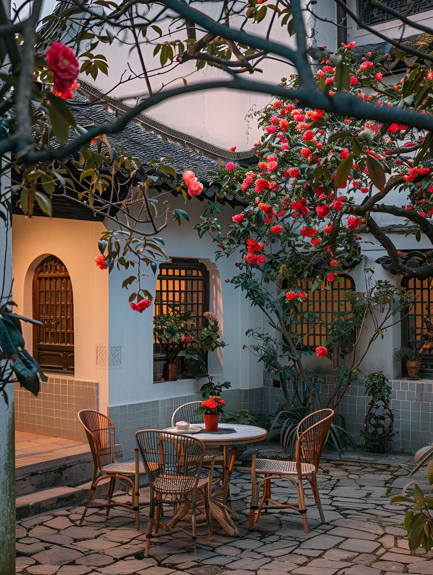 中式小院子,收藏在院子里的美好治愈