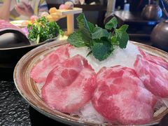 生切薄荷牛舌-盡膳口福·百年汤方火锅(科华北路店)