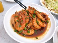 油爆虾-丰收渔港饭店(嵊泗店)