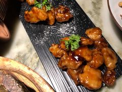 糖霜糖醋里脊-绿茶餐厅(昌平悦荟店)