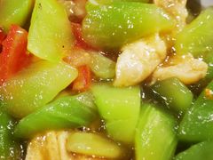 丝瓜油面筋-兰溪小馆(东直门簋街店)