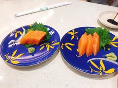 三文鱼生鱼片-京樽回転寿司(奥林匹克店)