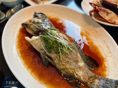 葱丝豉油蒸海青斑-环球港凯悦 · 享悦中餐厅