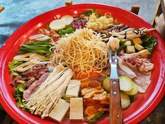 -陈叉子钢盆烤肉(中原万达店)