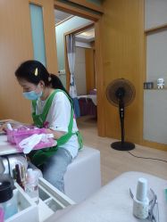 -孔雀手美甲美睫护理