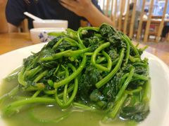 炒红薯叶-下梅人家土菜馆(历史文化餐厅度假区店)