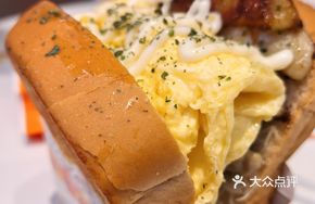 Marinated Chicken Cutlet Omurice Toast