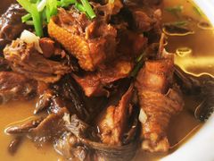 柴鸡炖山蘑-途肴·老农饭庄(百里峡店)