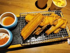老头儿干炸带鱼-老头儿油爆虾(金鹰世界店)