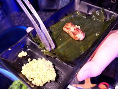 山蒜叶五花肉-入火韩国烤肉(凯旋广场店)