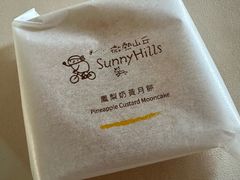 凤梨奶黄月饼-微热山丘(台北民生公园门市店)