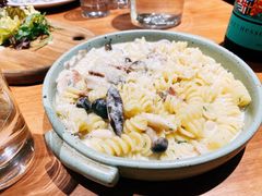 松露培根菌菇白汁螺蛳面-osteria pelecanus鹈鹕野餐(滨江星耀店)