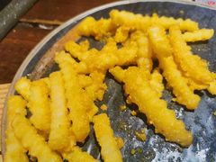 蛋黄薯条-将军肚烧烤鸡手王(东岭南街店)