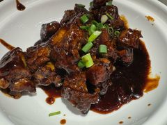 蒜香蜜汁排骨-绿茶餐厅(青岛城阳万象汇店)