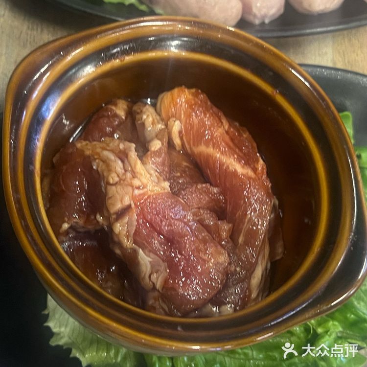 炭烤肉食享受