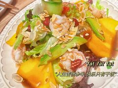 芒果鲜虾牛油果沙拉-五感食喜(南城店)