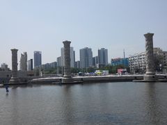 地方很宽敞-咸阳湖景区-统一广场