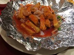 铁板虾仁豆腐-盈春大饭店(千山路店)